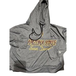 Russell Arizona State Sun Devils Women’s Hoodie Gray long sleeve Pullover Size S